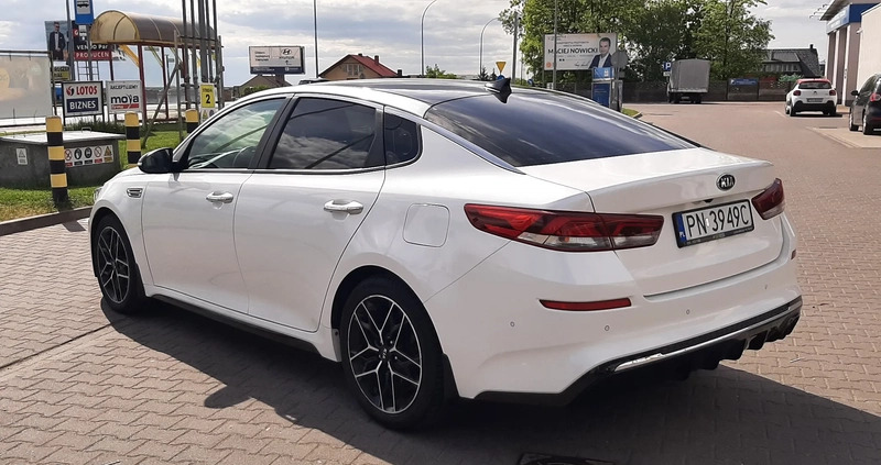 Kia Optima cena 104900 przebieg: 89359, rok produkcji 2019 z Konin małe 121